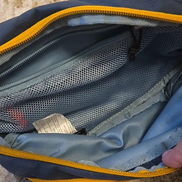 Osprey Blue and Mustard Belt Bag - Picture 4 of 6